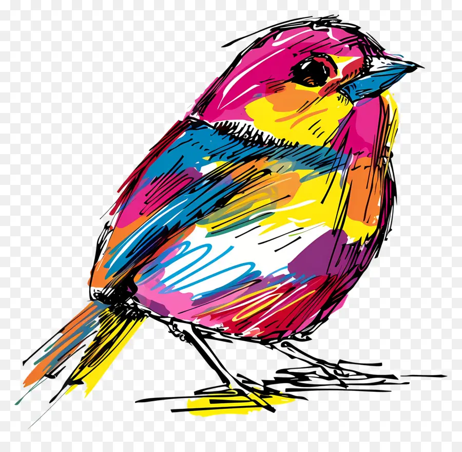 Pájaro，Pájaro Colorido PNG