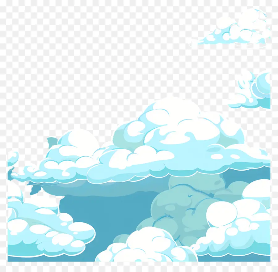 Patrón De Nubes，Nubes PNG