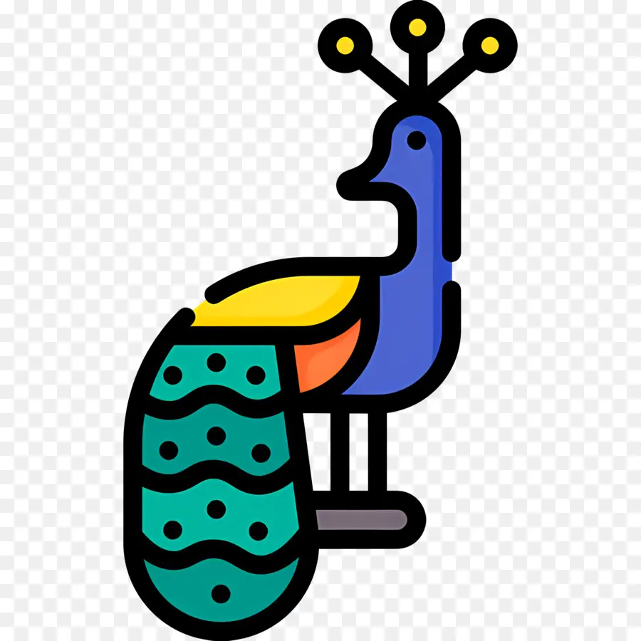 Pavo Real，Vistoso PNG