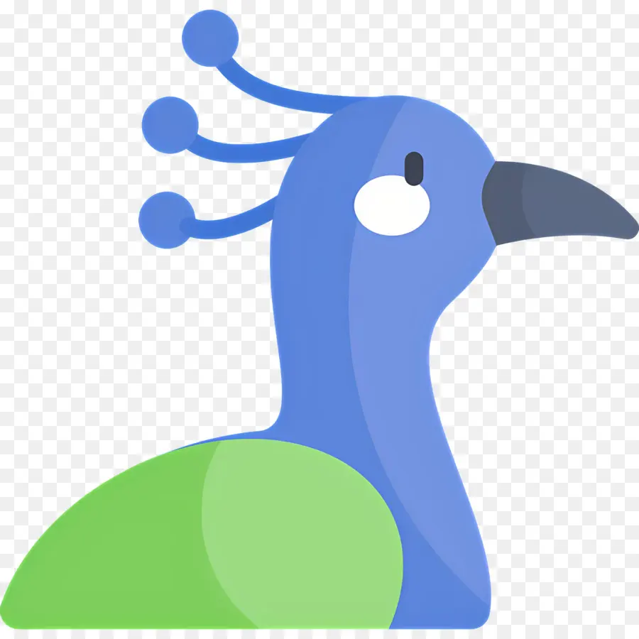 Pavo Real，Pájaro Azul PNG