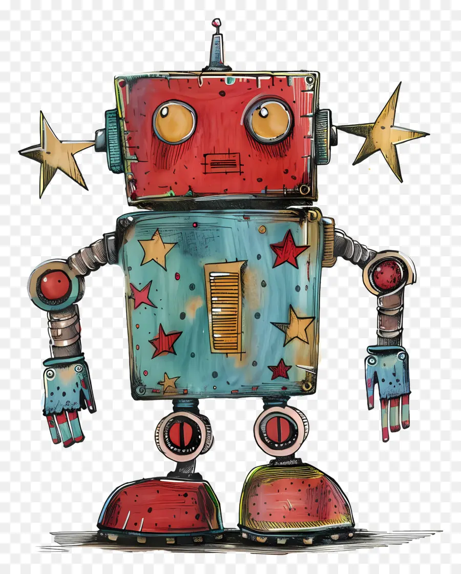 Robot，Metal PNG