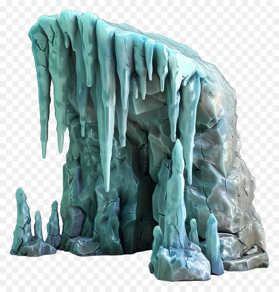 Estalactita De Cueva，Cueva De Hielo PNG