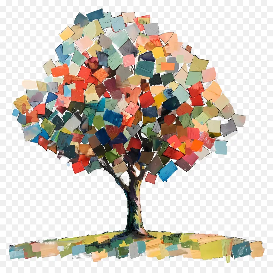 Árbol，árbol Colorido PNG