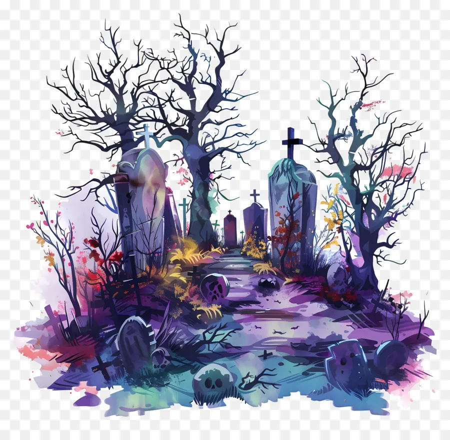 Cementerio Zombi，Cementerio Embrujado PNG