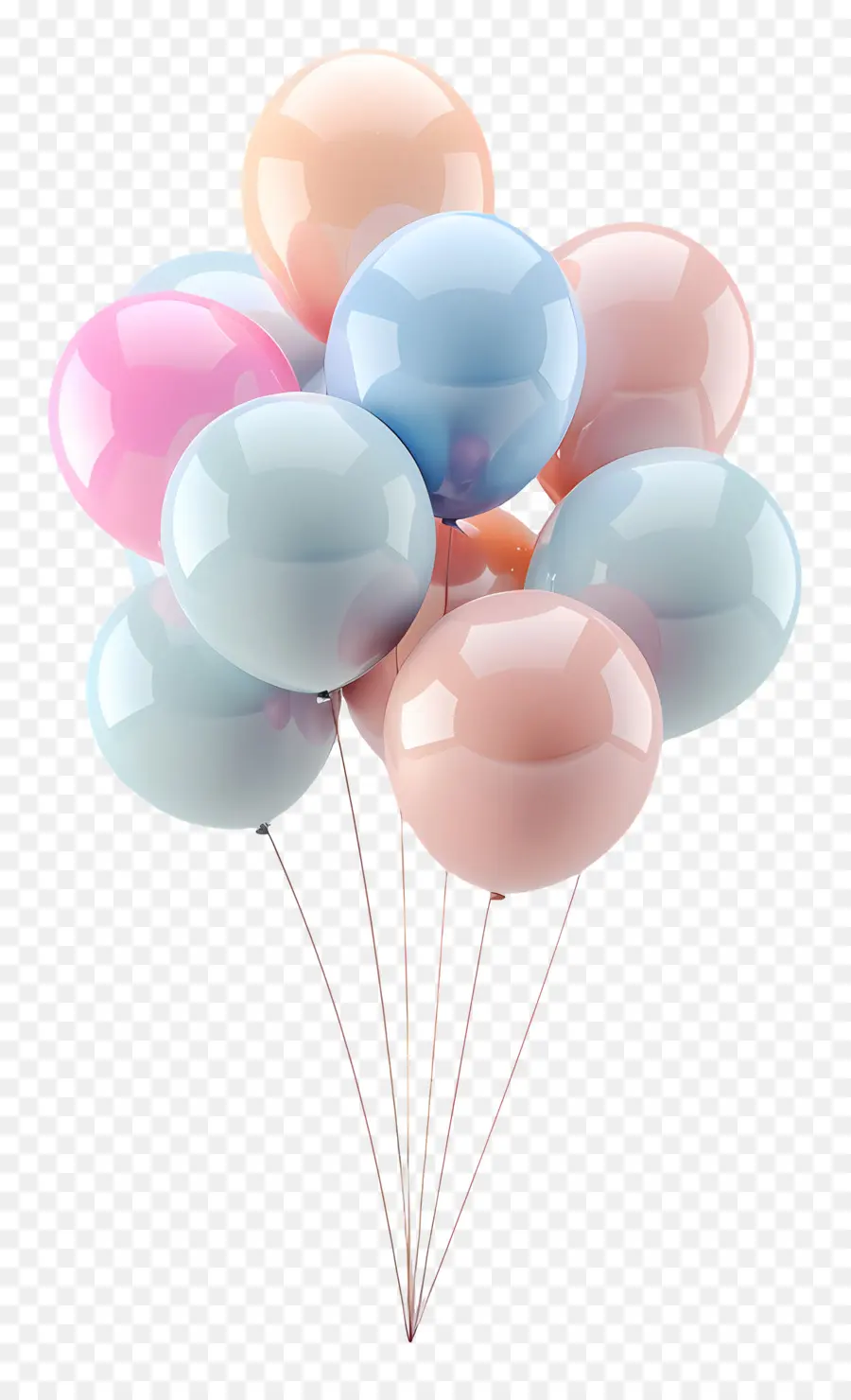 Globos De Fiesta，Globos PNG