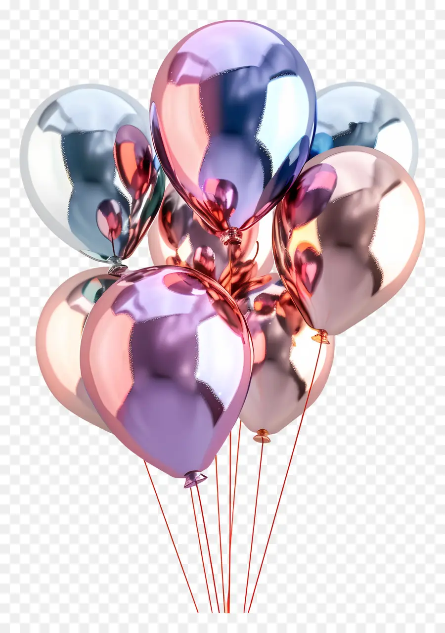 Globos De Fiesta，Globos PNG