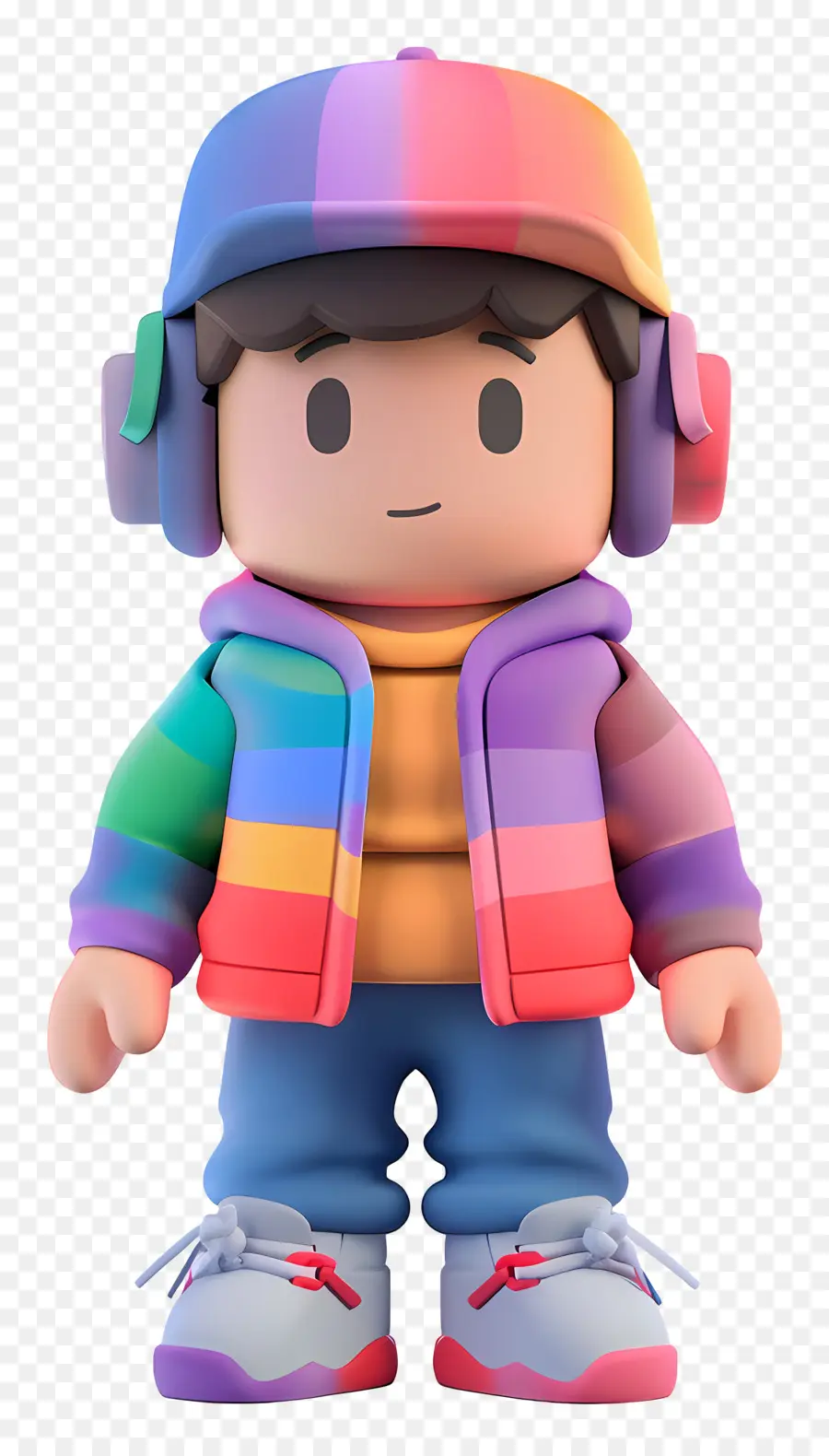 Chico Roblox，Personaje De Dibujos Animados Colorido PNG