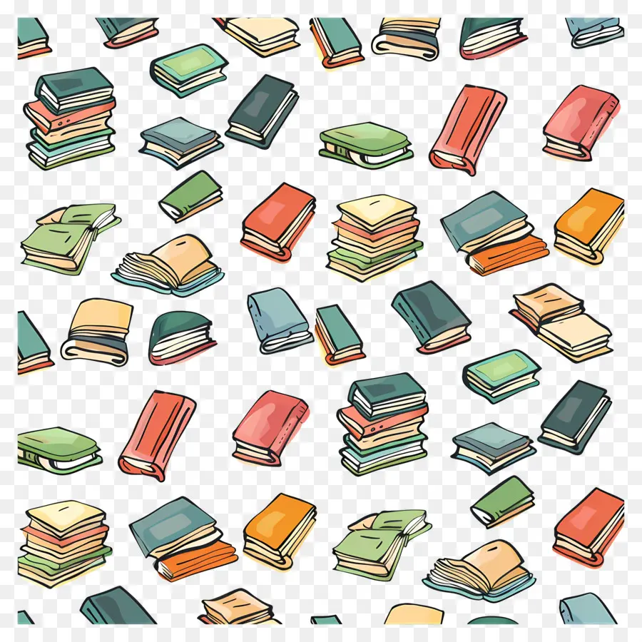 Patrón De Libros，Libros PNG