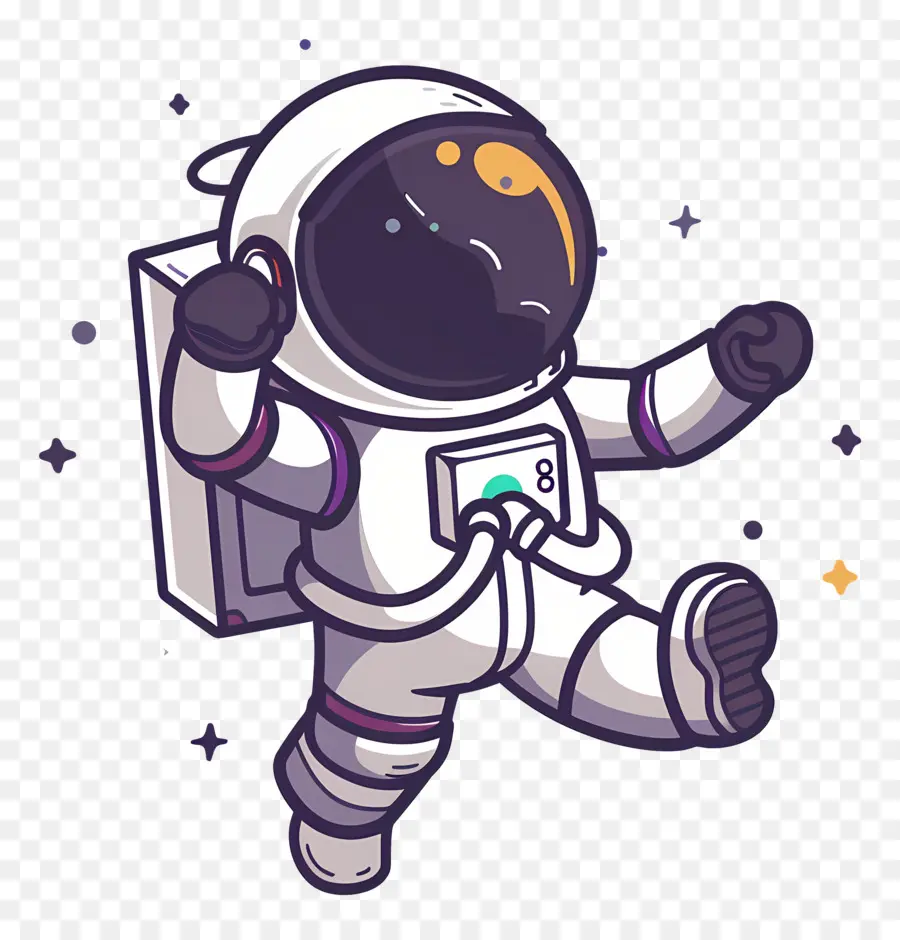 Astronauta De Dibujos Animados，Astronauta PNG