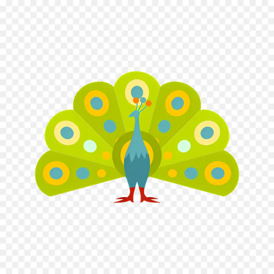 Pavo Real，Plumas PNG