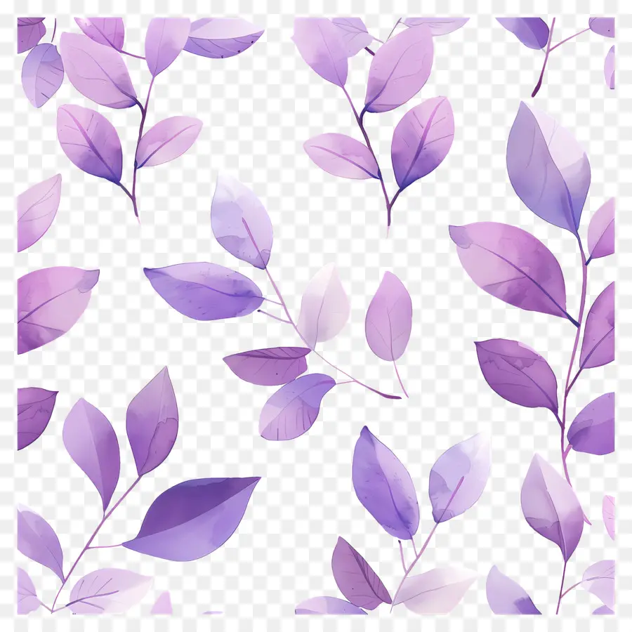 Fondo Morado，Hojas Moradas PNG