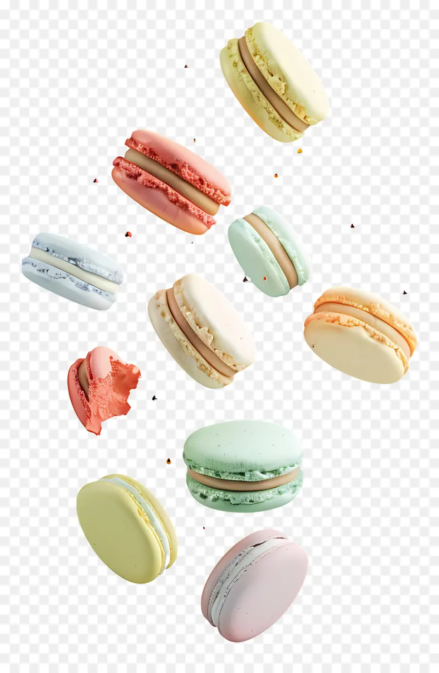 Macarrón，Macarrones PNG