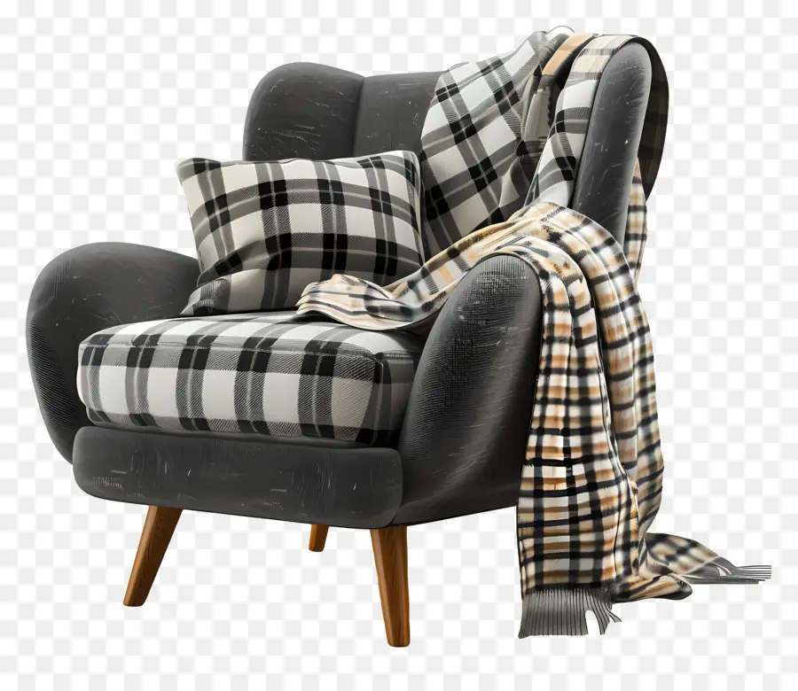 Sillón，Sillón A Cuadros PNG