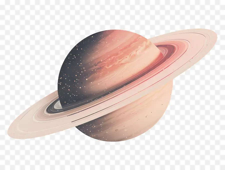 Saturno，Planeta Con Anillos PNG