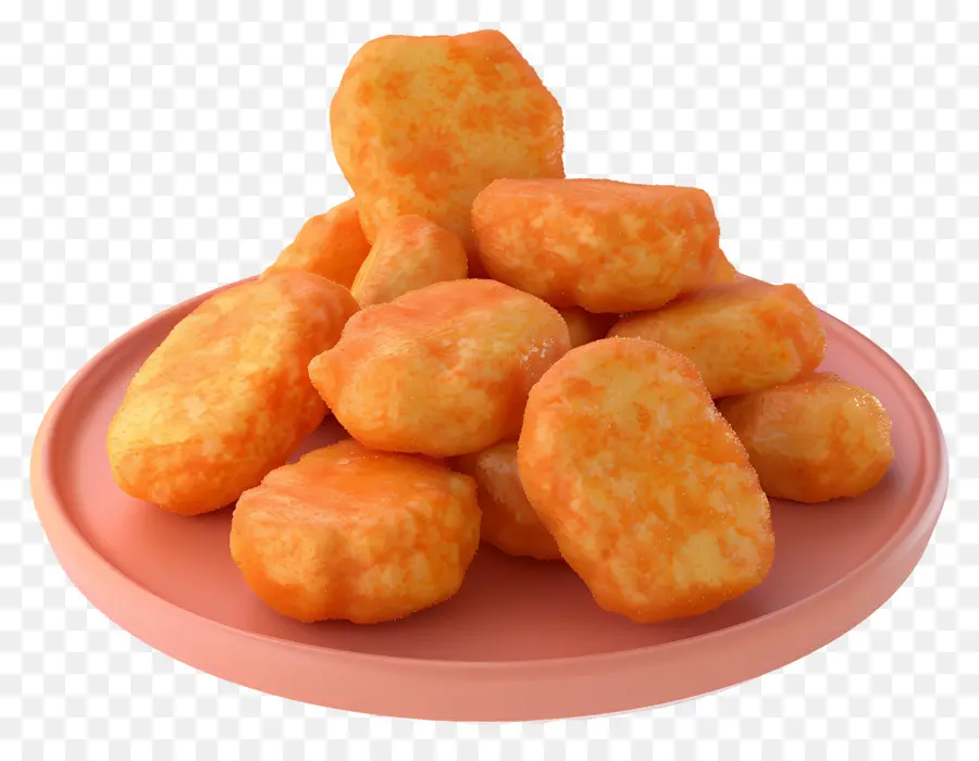 Nuggets De Pollo Picantes，Nuggets De Pollo PNG