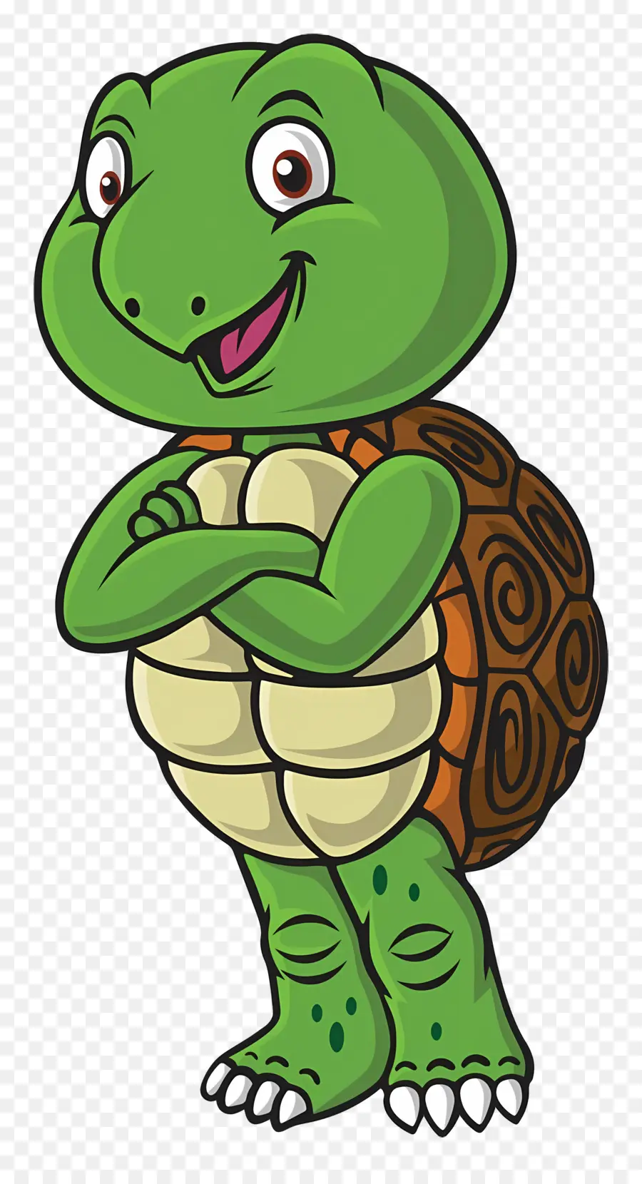 Tortuga De Dibujos Animados，Tortuga Verde PNG