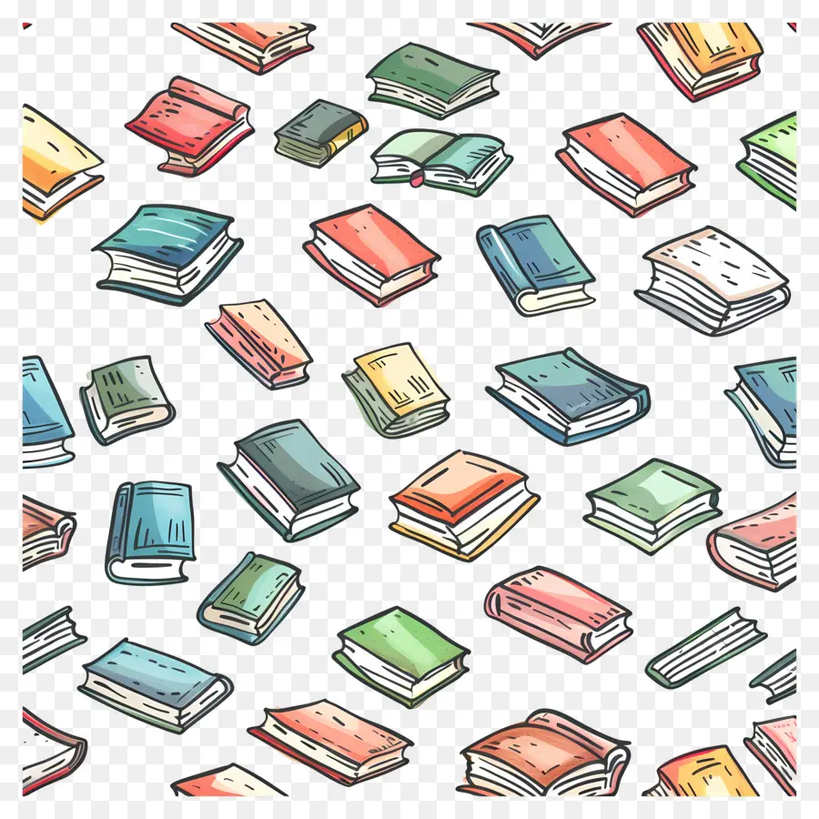 Patrón De Libros，Libros PNG