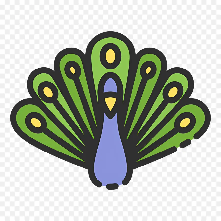 Pavo Real，Ilustración De Pavo Real PNG