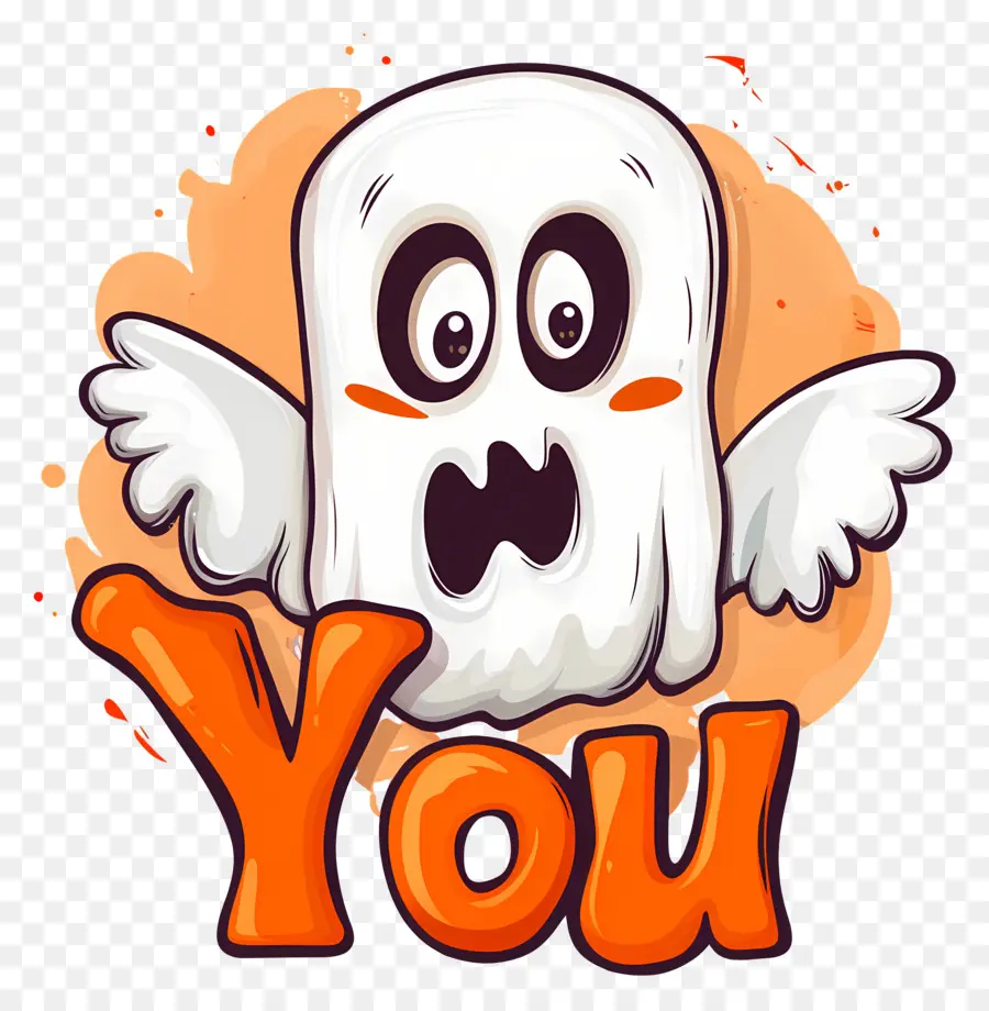 Abucheo Para Ti，Fantasma De Dibujos Animados PNG