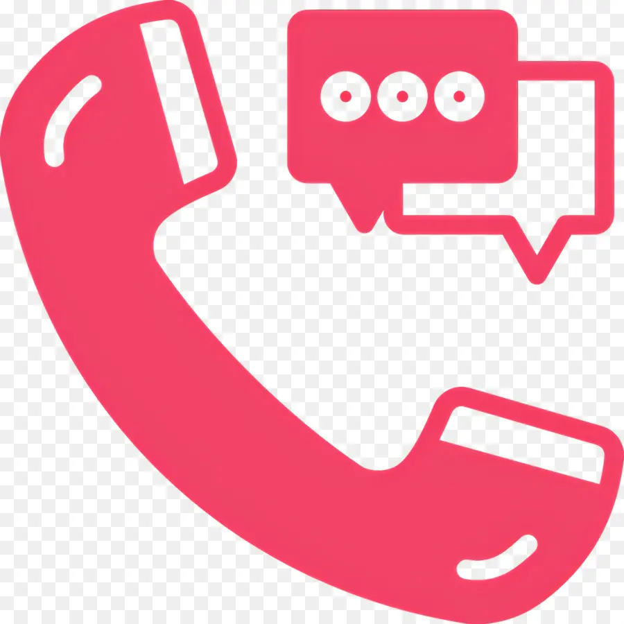 Llamada Telefonica，Teléfono Rosa PNG