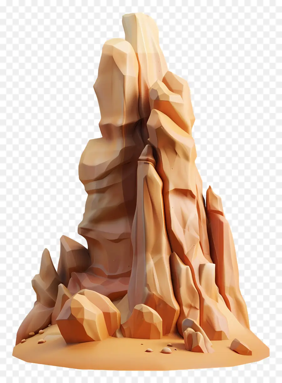 Roca Del Desierto，Formación Rocosa PNG