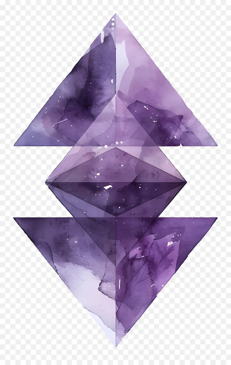 Fondo Morado，Cristales Morados PNG