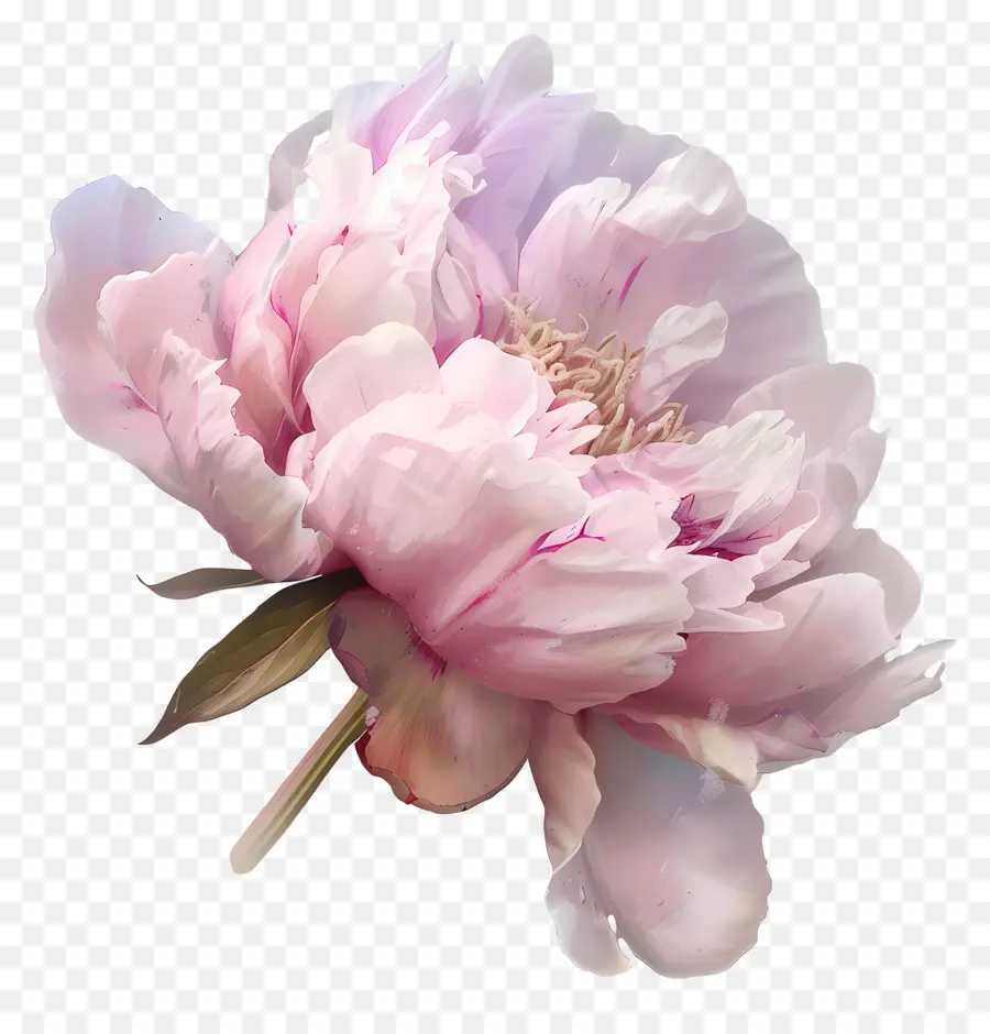 Peonía Rosa，Flor Rosa PNG