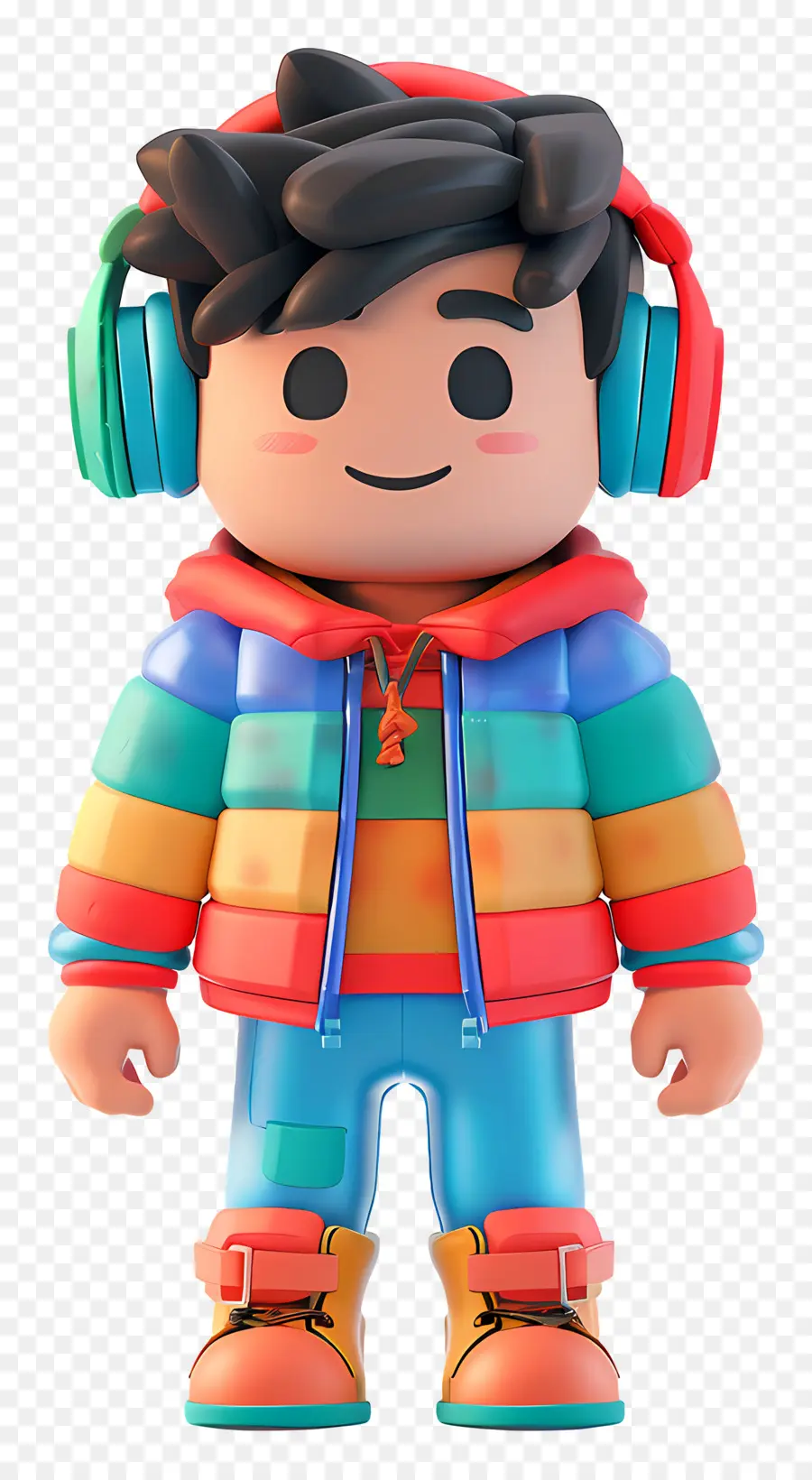 Chico Roblox，Personaje De Dibujos Animados PNG