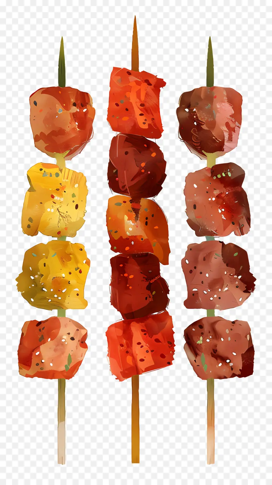 Brochetas De Carne，Brochetas PNG