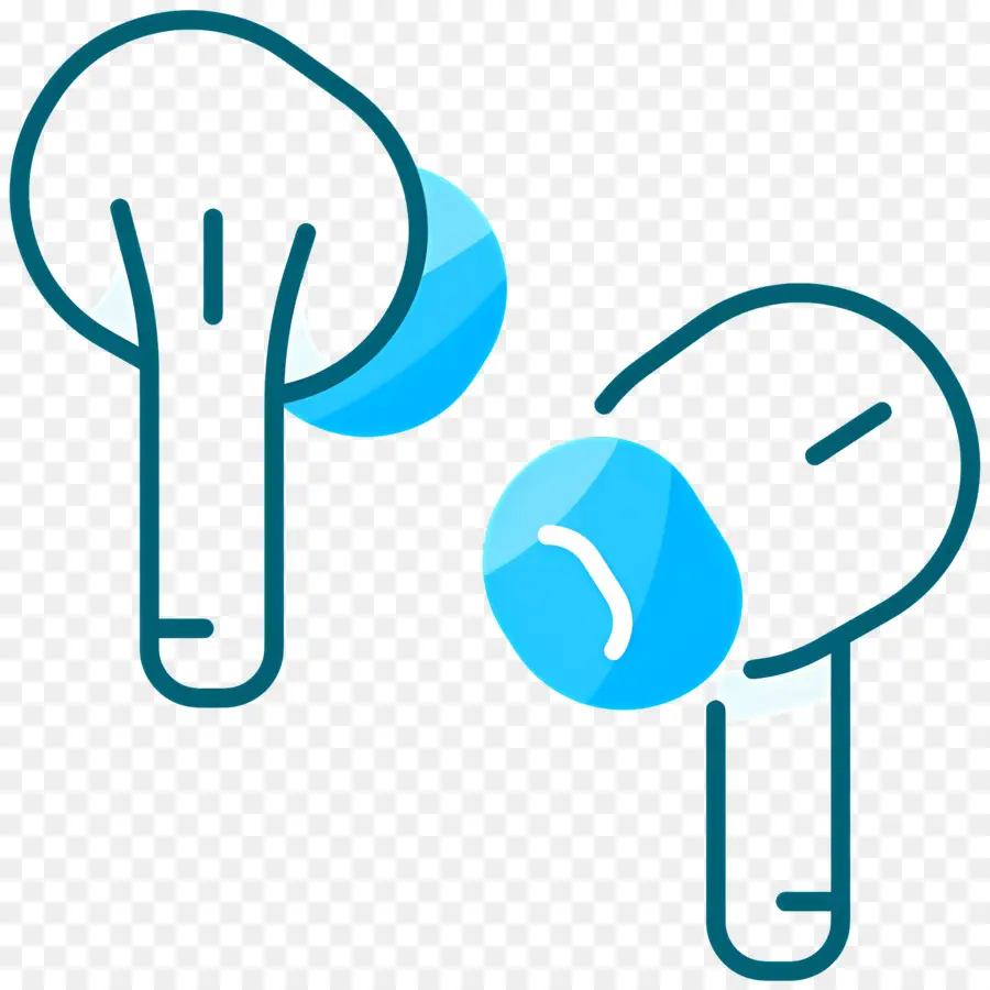 Airpods，Auriculares Inalámbricos PNG