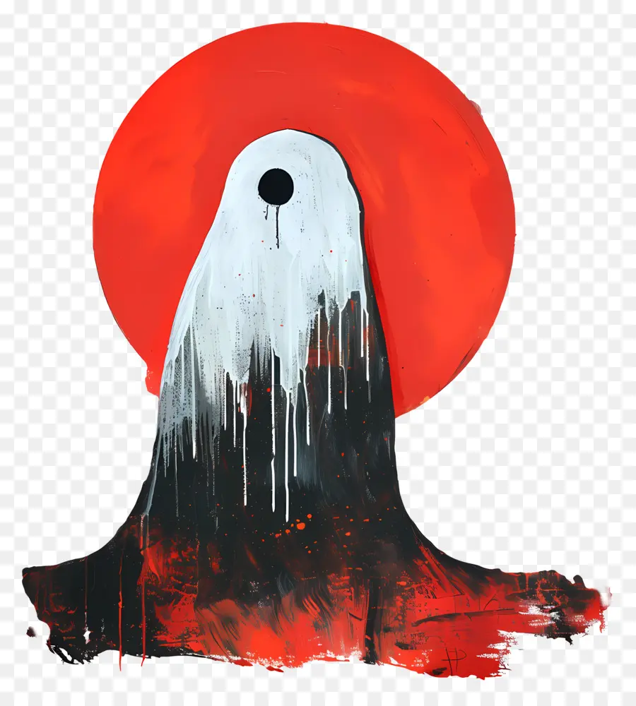 Fantasma Aterrador，Arte Abstracto PNG