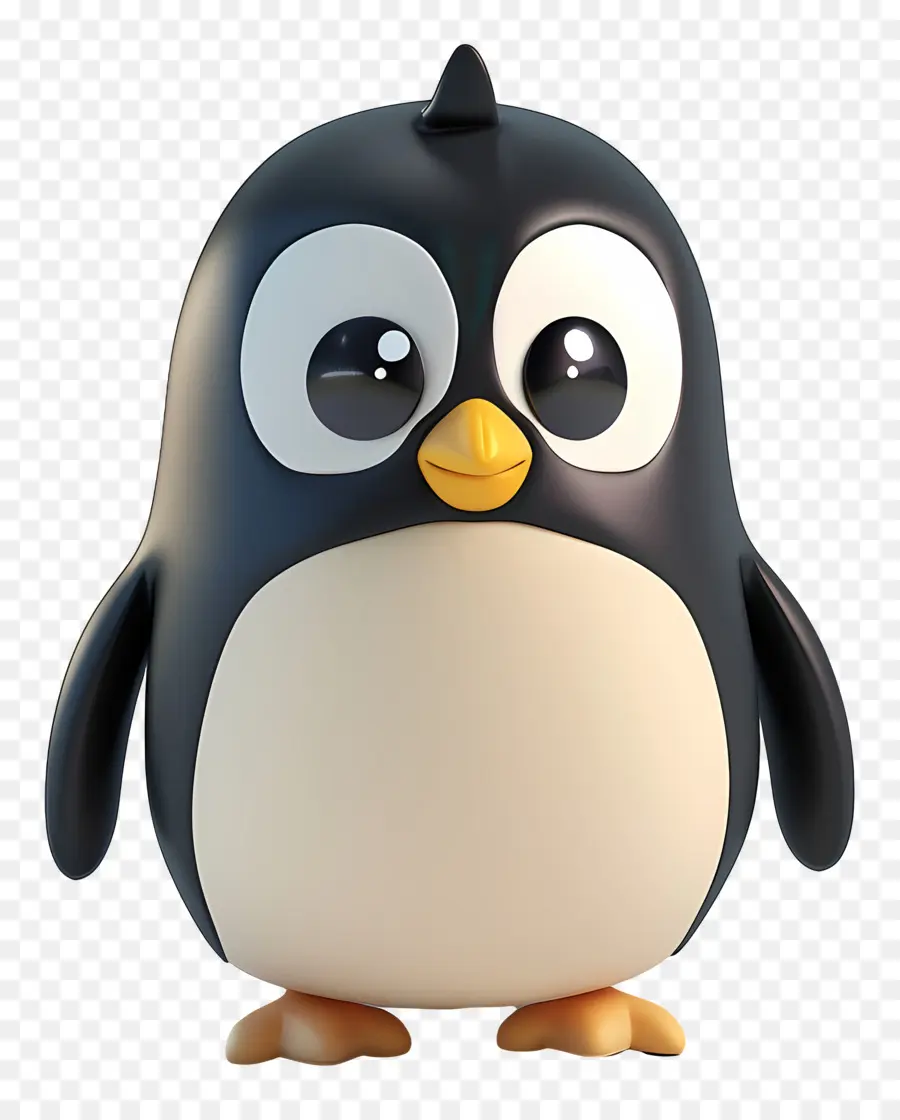 Pingüino，Lindo PNG