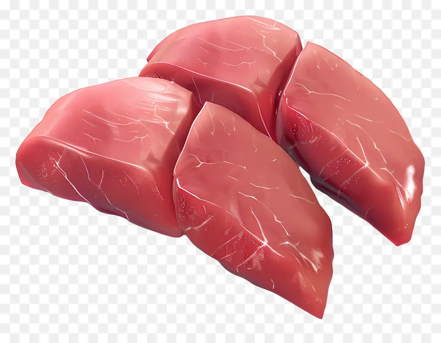 Carne De Dibujos Animados，Carne Cruda PNG