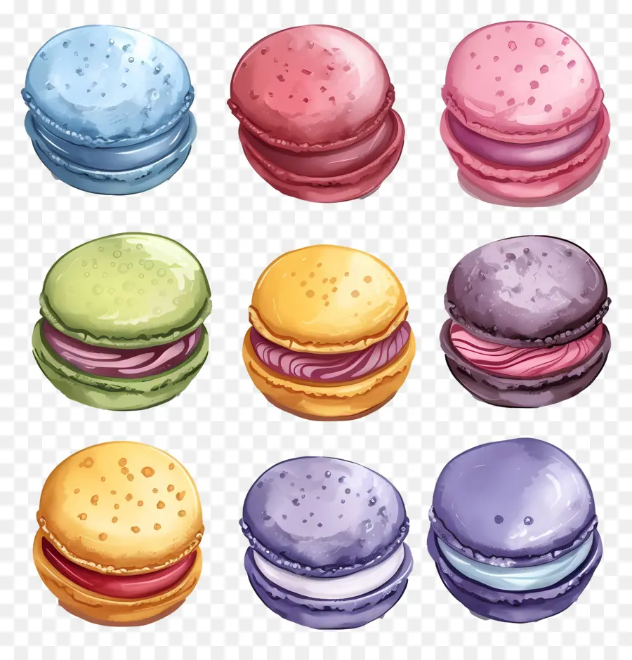 Macarrón，Macarrones PNG