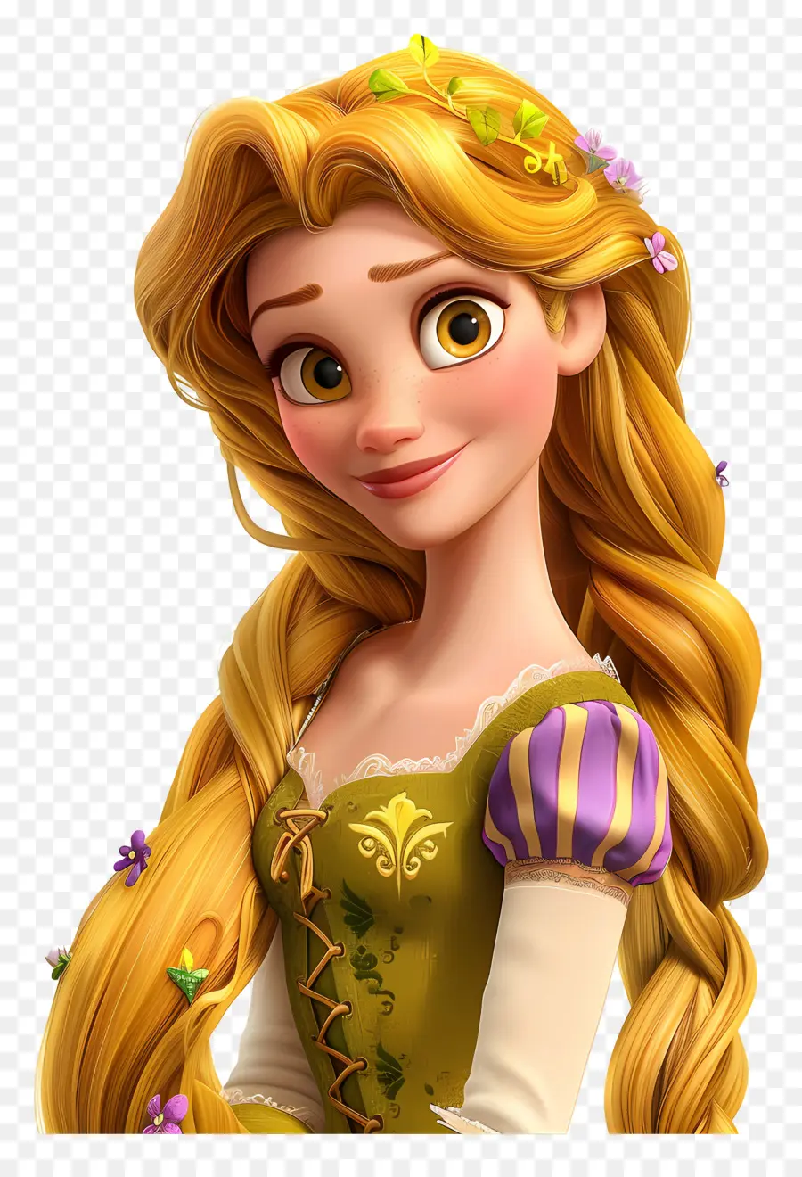 Princesa Rapunzel，Chica Rubia PNG