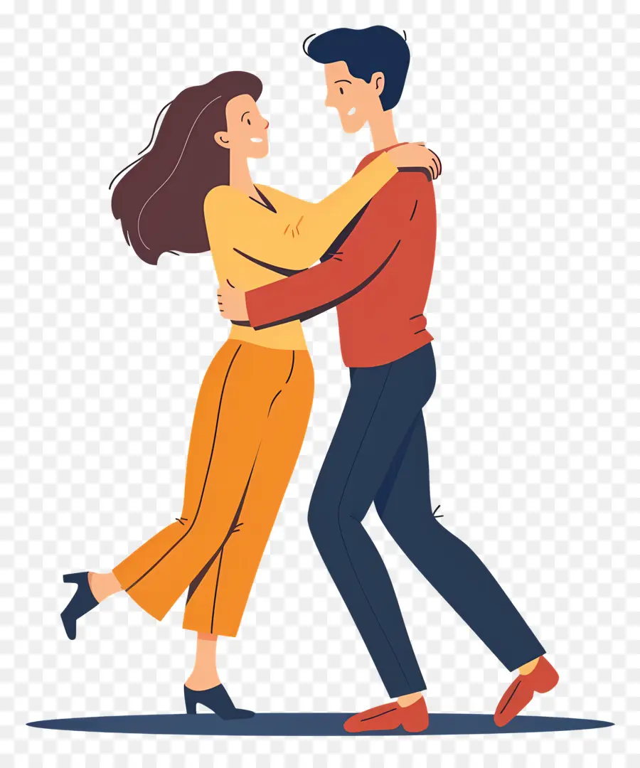 Pareja Bailando，Bailar PNG