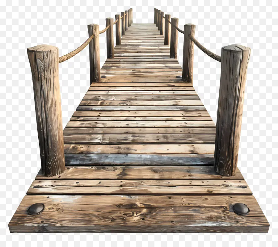 Muelle De Madera，Puente De Madera PNG