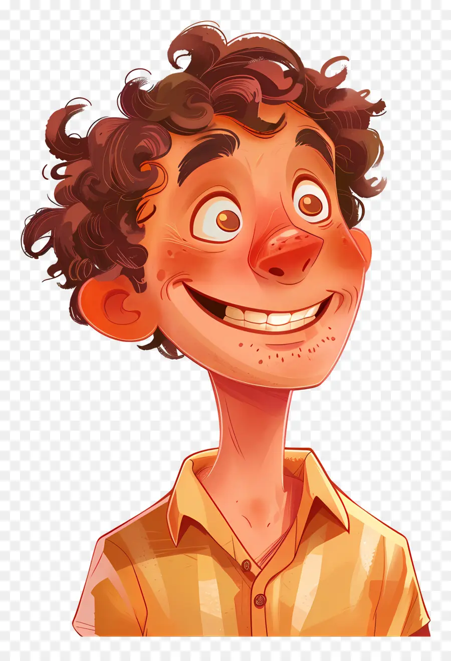 Cabeza De Hombre Sonriente，Niño Sonriente PNG