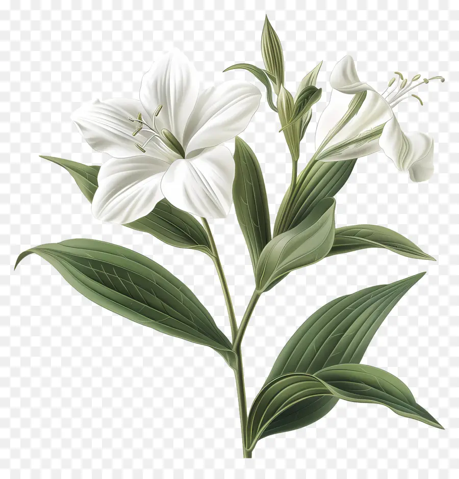 Flores Blancas，Florecer PNG