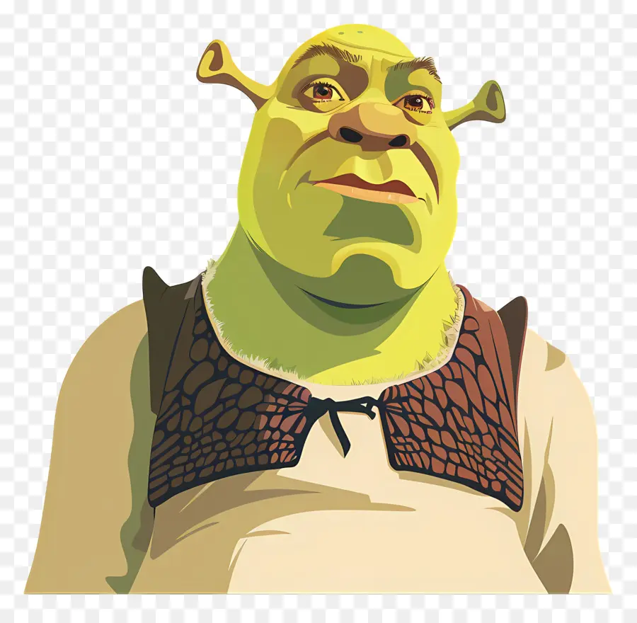 Shrek，Ogro Verde PNG