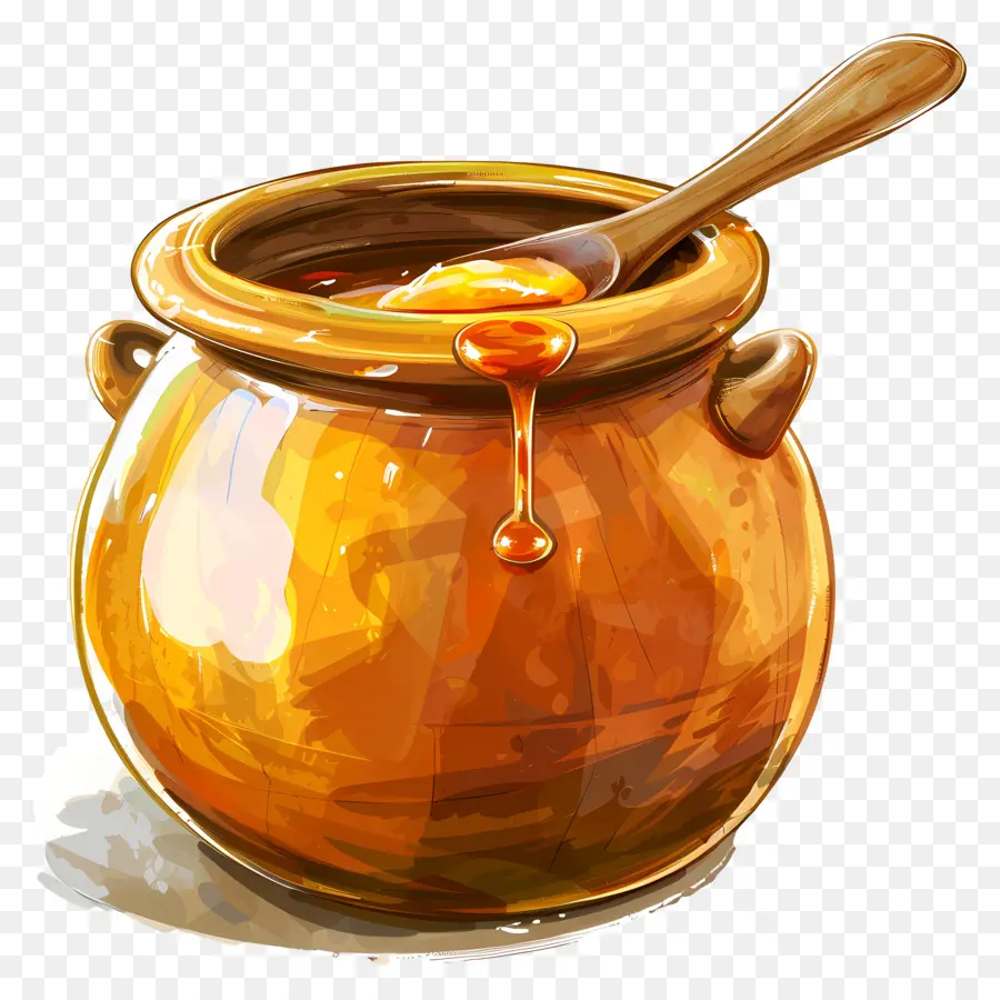 Tarro De Miel，Olla De Miel PNG