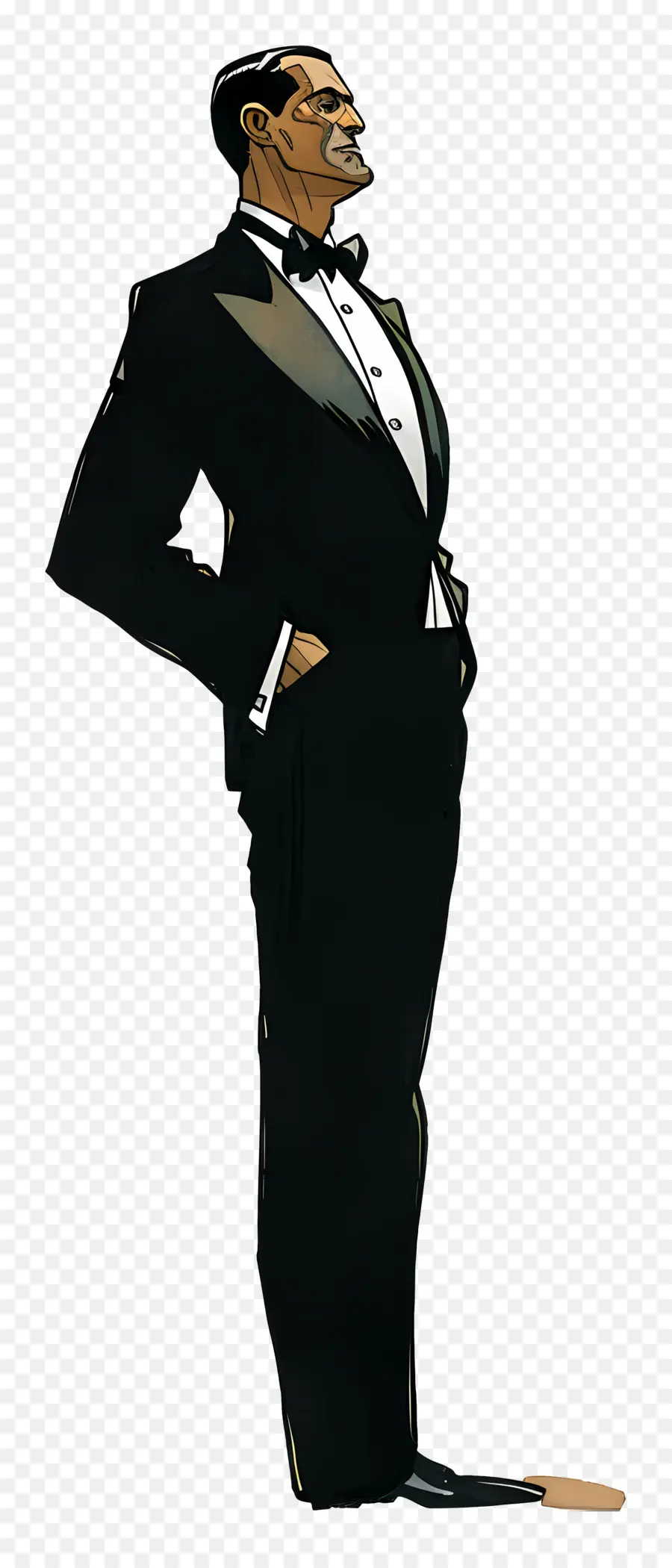 Hombre En Esmoquin，Formal PNG