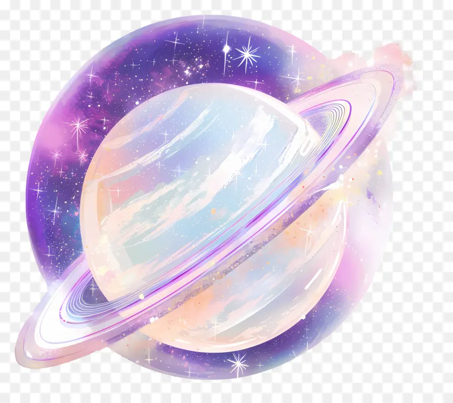 Saturno，Planeta Con Anillos PNG