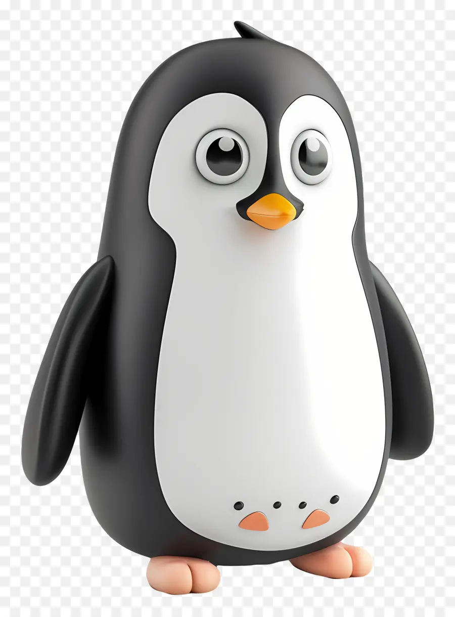 Pingüino，Lindo PNG