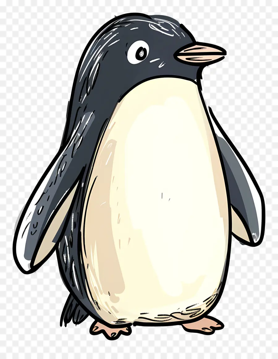 Pingüino，Pájaro PNG