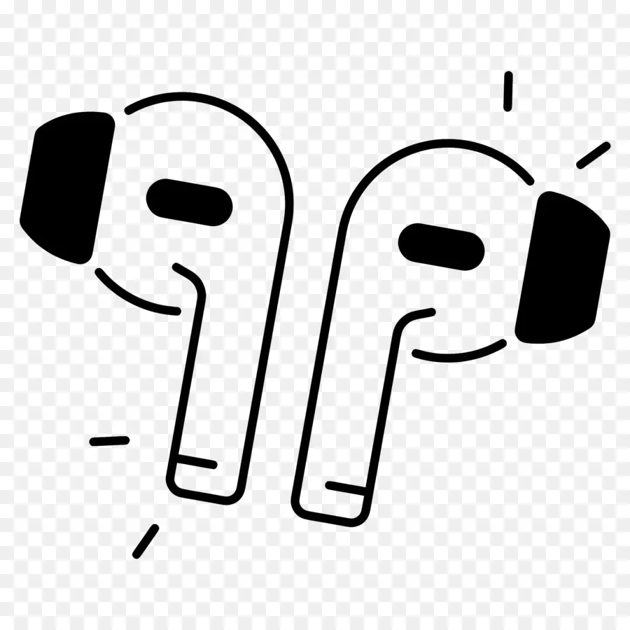 Airpods，Auriculares PNG