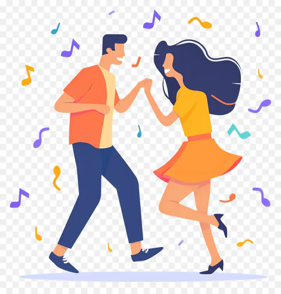 Pareja Bailando，Música PNG