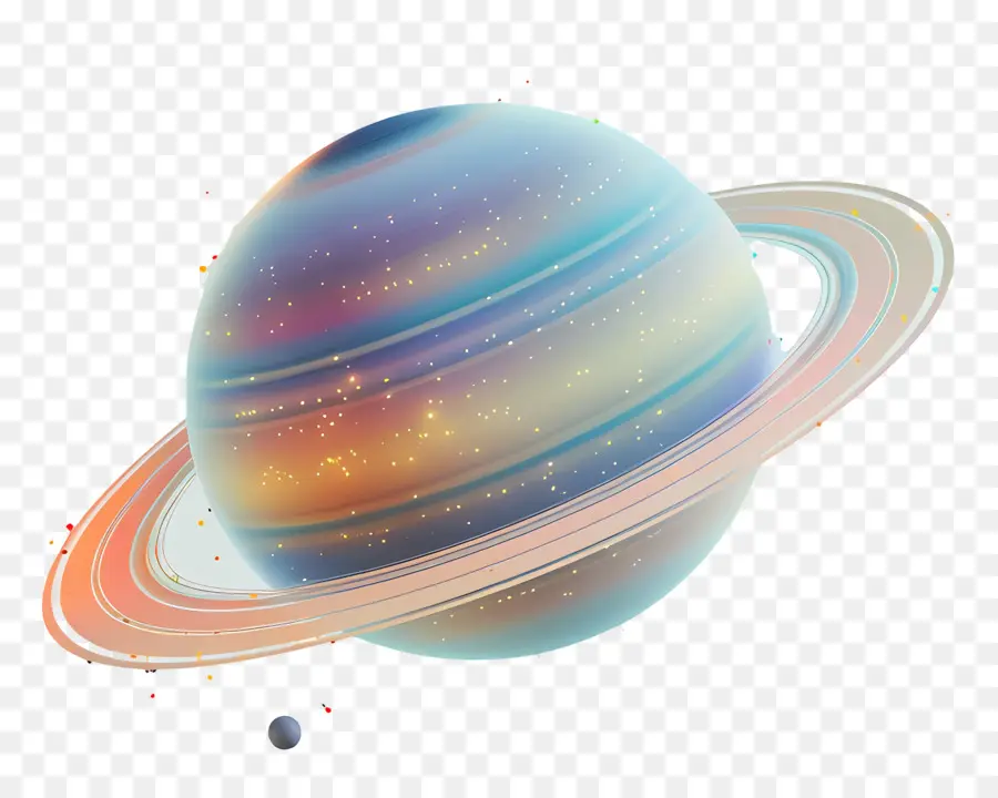 Saturno，Planeta Con Anillos PNG