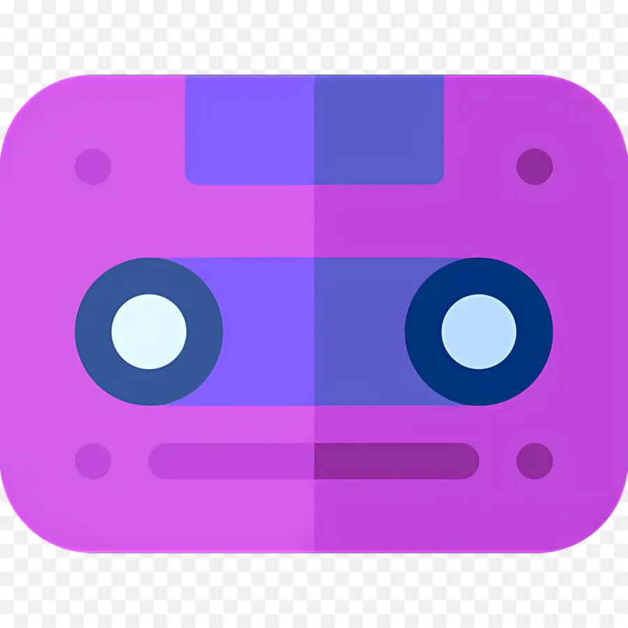 Casete，Casete Morado PNG