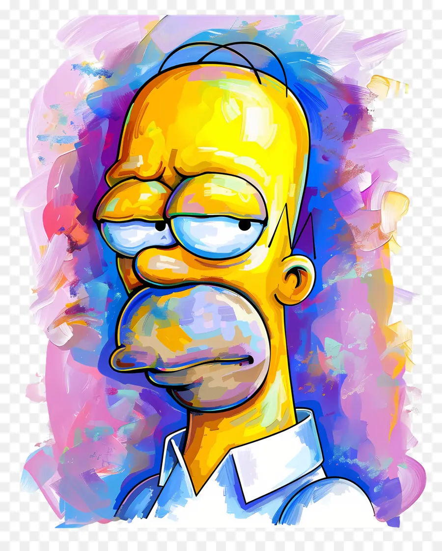 Homero Simpson，Hombre De Piel Amarilla PNG